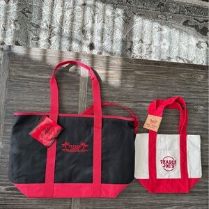Brand New Trader Joe’s Insulated Tote & Mini Tote set